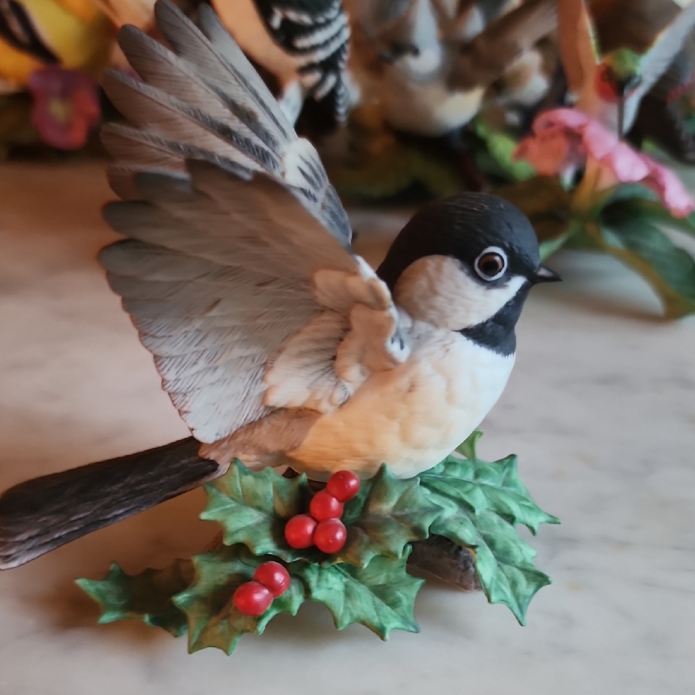 Lenox Red and Green Bird Figurine